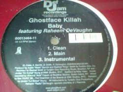 画像2: HipHop Ghostface Killah / Baby 12インチ新品です。