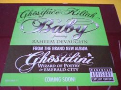 画像1: HipHop Ghostface Killah / Baby 12インチ新品です。