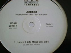 画像2: R&B Jodeci / Luv U 4 Life Mega Mix 12インチです。