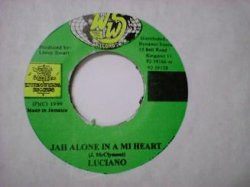 画像1: レゲエ Luciano / Jah alone In A Mi Heart 7インチです。