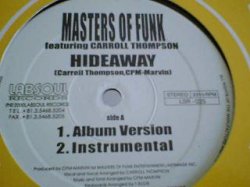 画像2: R&B Masters Of Funk / Hideaway 12インチです。