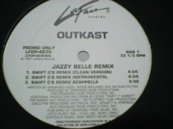 画像2: HipHop Outkast / Jazzy Belle (Remix) 12インチです。