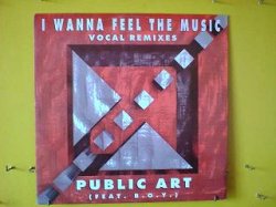 画像1: ハウス Public Art / I Wanna Feel The Music 12インチ