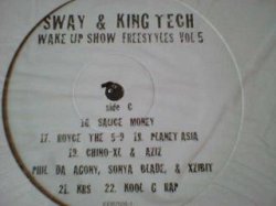 画像2: HipHop Sway & King Tech / Wake Up Show Freestyles Vol.5 12インチ新品です。