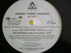 画像1: R&B T Boz / My Getaway 12インチです。