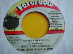 画像1: レゲエ Richie Stephens / Mama's Blessing 7インチです。