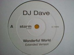 画像1: トランス DJ Dave / Wonderful World 12インチ新品です。