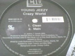 画像2: HipHop Young Jeezy / Crazy World 12インチ新品です。