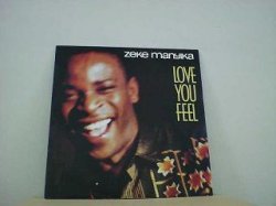 画像1: ディスコ Zeke Manyika / Love You Feel 12インチです。