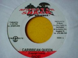 画像1: レゲエ Ghost / Caribbean Queen 7インチです。