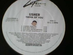 画像1: R&B Usher / Think Of You 12インチです。