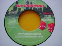 画像1: レゲエ Gappy Ranks / Luv Shopping 7インチ新品です。