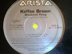 画像1: R&B Koffee Brown / Weekend Thing 12インチです。