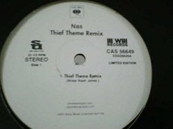 画像1: HipHop Nas / Thief Theme Remix 12インチ新品です。