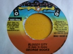 画像1: レゲエ George Nooks / Bloody City 7インチです。