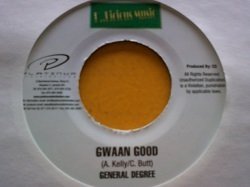 画像1: レゲエ General Degree / Gwaan Good 7インチです。