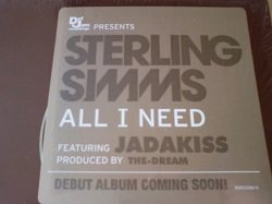 画像1: R&B Sterling Simms / All I Need 12インチ新品です。