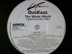 画像1: HipHop Outkast / The Whole World 12インチです。