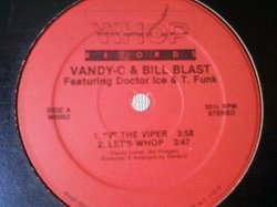 画像1: HipHop Vandy-C & Bill Blast / "V" The Viper 12インチです。