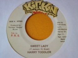 画像1: レゲエ Harry Toddler / Sweet Lady 7インチです。