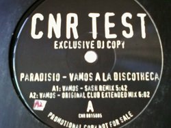 画像1: ハウス Paradisio / Vamos A La Discotheca 12インチです。