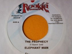 画像1: レゲエ Elephant Man / The Prophecy 7インチです。