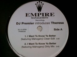 画像1: R&B Theresa / I Want To Know Ya Better 12インチです。