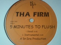 画像1: HipHop Tha Firm / 5 Minutes To Flush 12インチです。