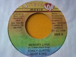 画像1: レゲエ Tony Curtis / Memory Lane 7インチ新品です。