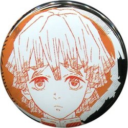 画像1: ガチャガチャ 鬼滅の刃 缶バッジ 我妻 善逸 2 新品です。