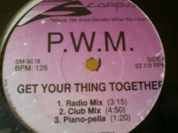 画像1: ハウス P.W.M. / Get Your Thing Together 12インチです。