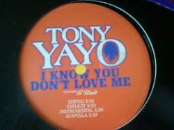 画像1: HipHop Tony Yayo / I Know You Don't Love Me 12インチです。