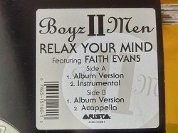画像1: R&B Boyz II Men / Relax Your Mind 12インチです。
