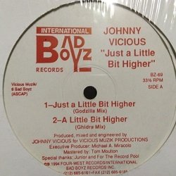 画像1: ハウス Johnny Vicious / Just A Little Bit Higher 12インチです。