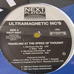 画像1: HipHop Ultramagnetic MC's / Traveling At The Speed Of Thought 12インチです。