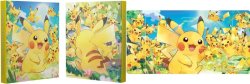 画像1: TCG ポケモンカードゲーム コレクションファイル & ラバープレイマット ピカチュウ大集合 新品です。