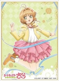 画像1: TCG キャラクタースリーブ カードキャプターさくら クリアカード編 木之本桜(T) (EN-1232) 1パック 新品です。