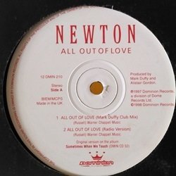 画像1: ハウス Newton / All Out Of Love 12インチです。