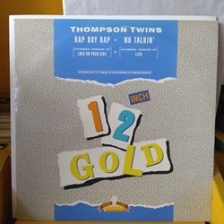 画像1: ディスコ Thompson Twins / Rap Boy Rap 12インチです。