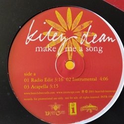 画像1: R&B Kiley Dean / Make Me A Song 12インチです。