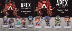 画像1: ガチャガチャ APEX LEGENDS デフォルメフィギュア vol.3 & vol.4 全9種セット 新品です。