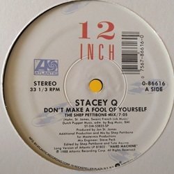 画像1: ディスコ Stacey Q / Don't Make A Fool Of Yourself 12インチです。