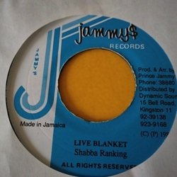 画像1: レゲエ Shabba Ranking / Live Blanket 7インチです。