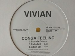 画像1: ハウス Vivian / Conga Feeling / Cafe Cafe 12インチです。