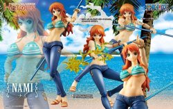 画像1: フィギュア ヴァリアブルアクションヒーローズ ONE PIECE ナミ 新品です。