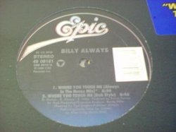 画像2: R&B Billy Always / Where You Touch Me 12インチです。