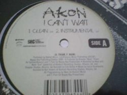 画像2: HipHop Akon / I Can't Wait 12インチ新品です。