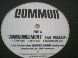 画像2: HipHop Common / Announcement 12インチ新品です。