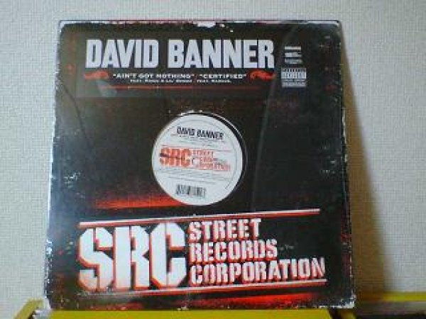 画像1: HipHop David Banner / Ain't Got Nothing 12インチ新品です (1)