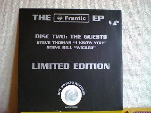 画像1: ハードハウス VA / The Frantic EP Disc 2 12インチです。 (1)